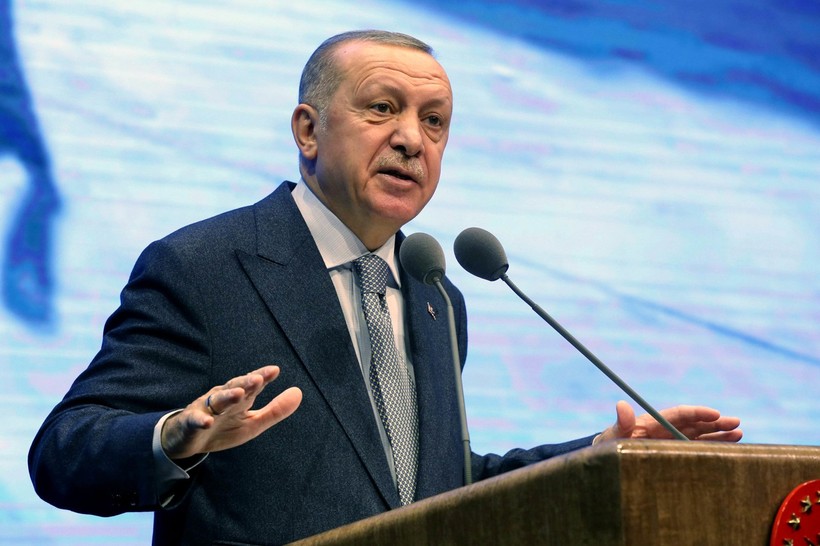 Ngày 16/1, Tổng thống Erdogan tuyên bố sẽ đưa quân đội vào Libya để giúp GNA.Ông nói, Thổ Nhĩ Kỳ sẽ sử dụng các biện pháp quân sự và ngoại giao để “đảm bảo cho sự ổn định của Libya”. (Ảnh: Tân Hoa xã)