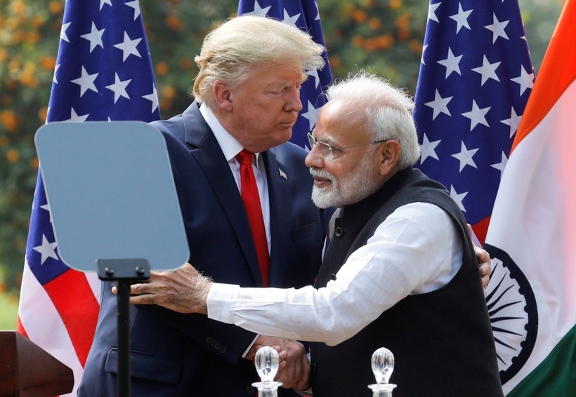 Ông Donald Trump đã tỏ rõ lập trường ủng hộ Ấn Độ trong cuộc xung đột Trung - Ấn ở biên giới (Ảnh: Đa Chiều).