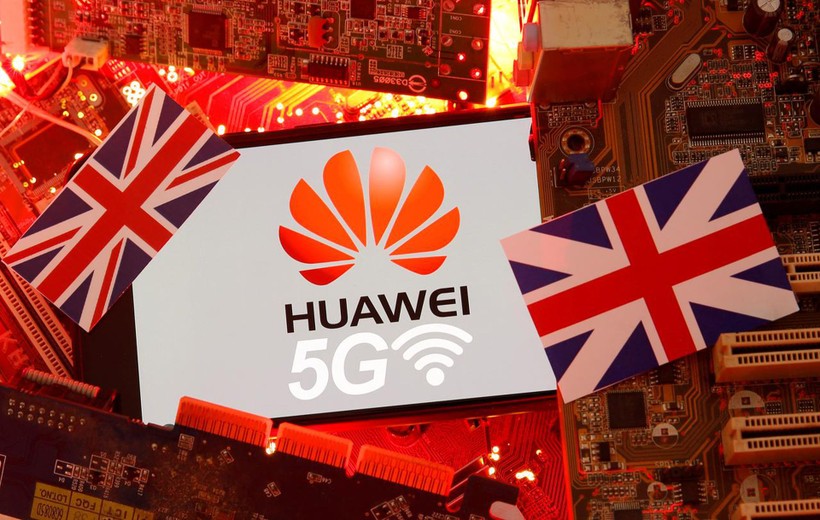 Ngày 14/7, sau nhiều tranh cãi, Anh đã chính thức tuyên bố cấm Huawei tham gia xây dựng mạng 5G ở nước này (Ảnh: easybranches.com).