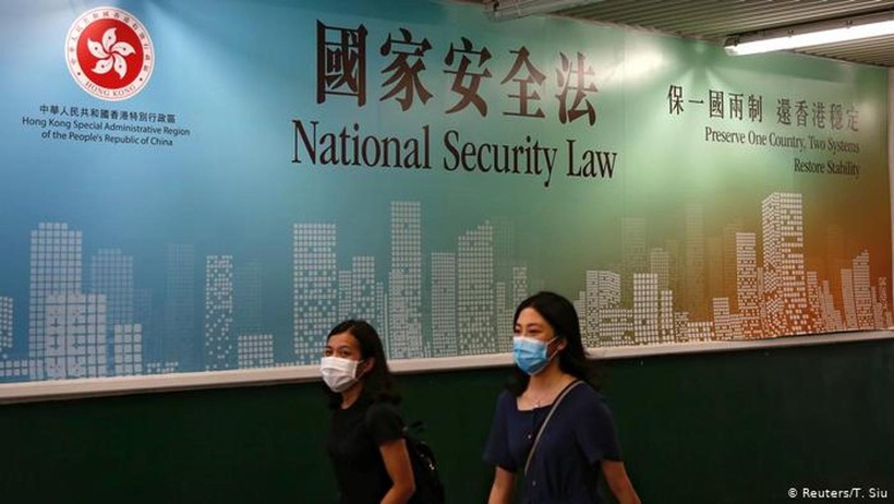 Việc Trung Quốc ban hành Luật An ninh Quốc gia cho Hồng Kông được coi là ảnh hưởng mạnh đến tương lai của thành phố này (Ảnh: Reuters).