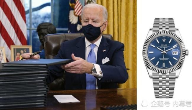 Ông Biden và chiếc đồng hồ gây bão mạng (Ảnh: Creader).