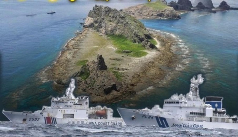 Đáp lại việc Trung Quốc thực thi Luật Hải cảnh mới, Nhật Bản tuyên bố cho phép sử dụng vũ khí trong lãnh hải quần đảo Senkaku/Điếu Ngư (Ảnh: Dongfang).
