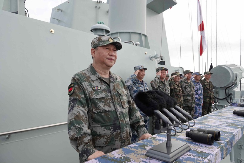 Tình báo Mỹ cho rằng ông Tập Cận Bình chưa muốn sử dụng vũ lực với Đài Loan vì lo phá hủy dây chuyền sản xuất của TSMC (Ảnh: Đa Chiều).