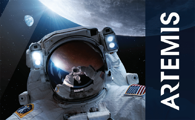 Mỹ đã thông qua kế hoạch Artemis đưa người lên Mặt Trăng vào năm 2024 (Ảnh: Chinatimes).