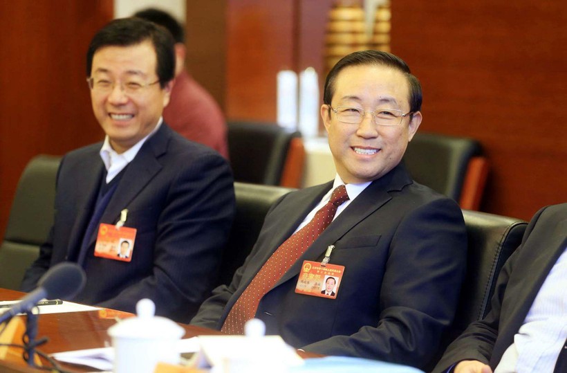 Ông Phó Chính Hoa, Ủy viên TW, Phó Chủ nhiệm Ủy ban Các vấn đề xã hội và pháp luật, nguyên Thứ trưởng Bộ Công an, Bộ trưởng Tư pháp Trung Quốc bị điều tra (Ảnh: Dwnews)