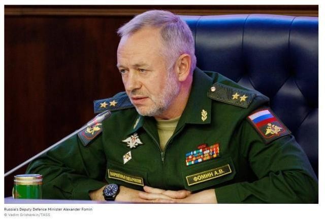 Thứ trưởng Quốc phòng Nga, Trung tướng Alexander Fomin (Ảnh: TASS).