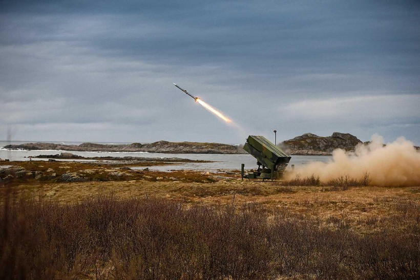 Hệ thống tên lửa phòng không NASAMS sẽ được Mỹ cung cấp cho Ukraine (Ảnh: Wiki).