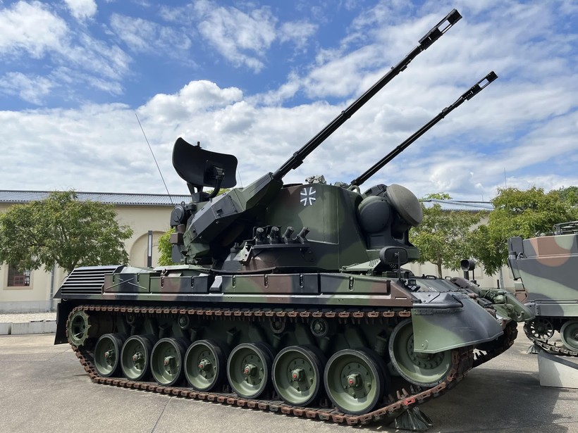 Đức đã cung cấp cho Ukraine 30 xe tăng phòng không Gepard (Ảnh: Getty).