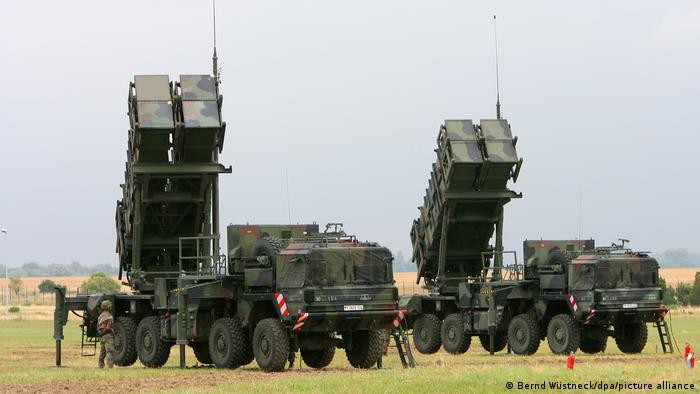 Các bệ phóng tên lửa của hệ thống Patriot trong biên chế Quân đội Đức (Ảnh: Deutsche Welle).