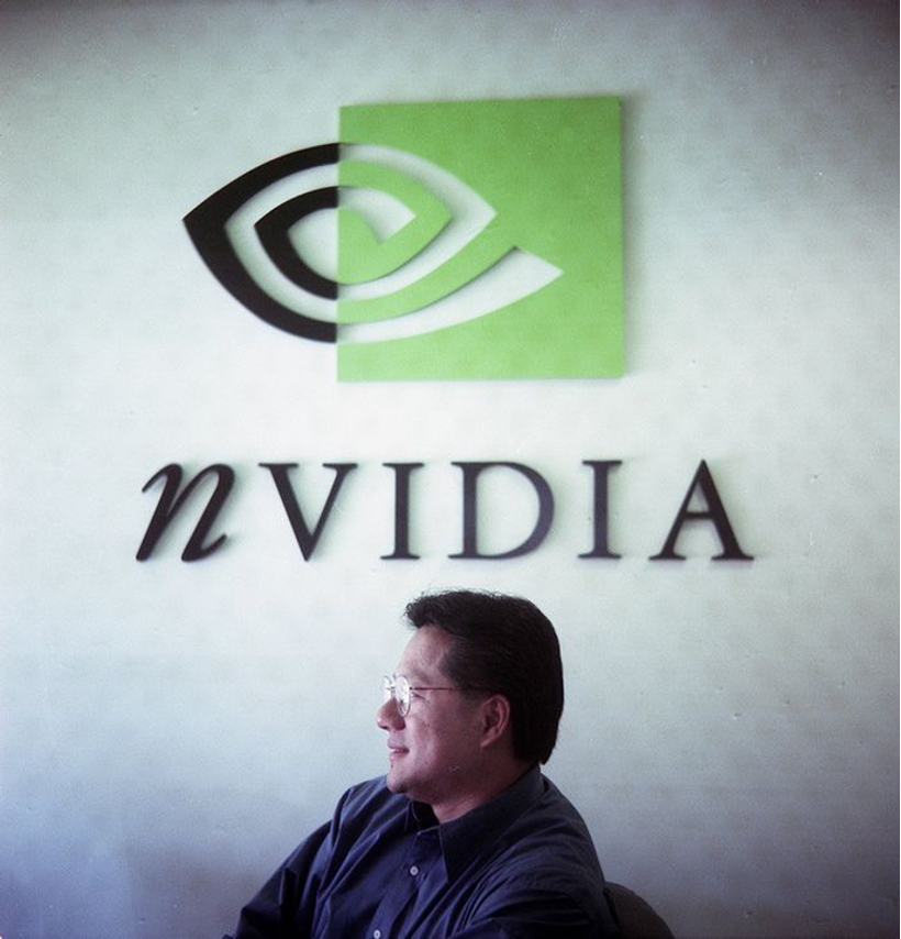 Thành công của Nvidia được cho là nhờ vào tài chèo lái của Jensen Huang (Ảnh: QQ). Ong chu Nvidia.png