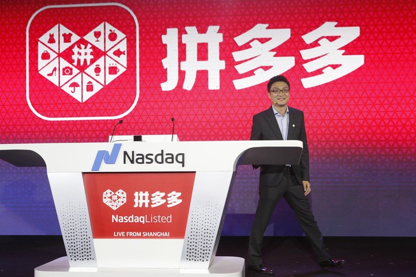 Giá trị thị trường của Pinduoduo tại thị trường chứng khoán Mỹ đã vượt qua Alibaba (Ảnh: Redstar)