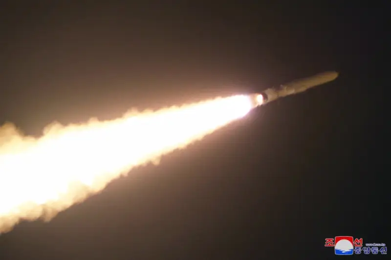 Tên lửa hành trình Pulkhvasar-3-31 được phóng thử nghiệm (Ảnh: KCNA).