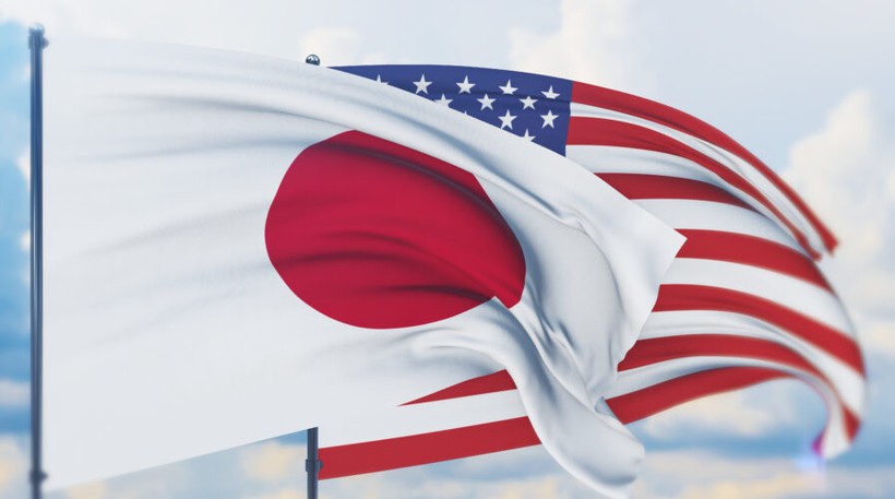 Quan hệ Nhật Mỹ. Ảnh minh họa Tech Wire Asia.