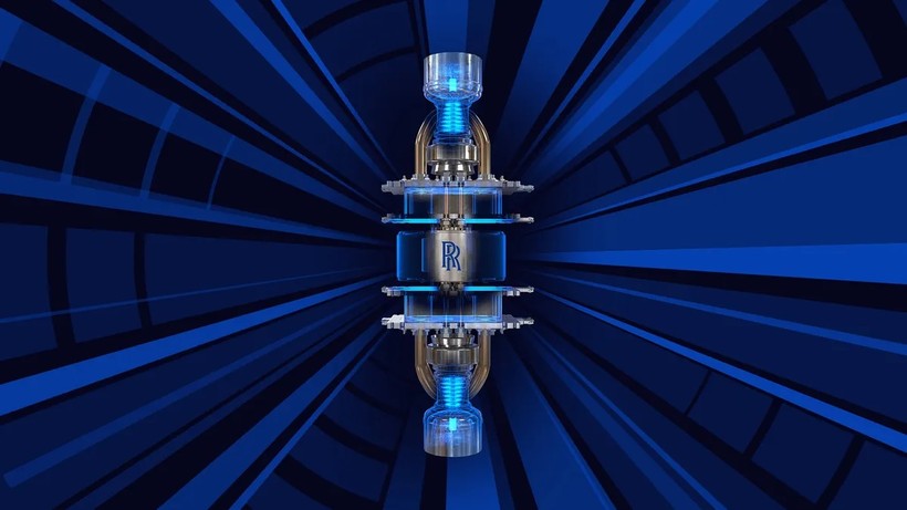 Lò phản ứng hạt nhân vi mô không gian mới của Rolls-Royce. Ảnh Engineering Interesting.