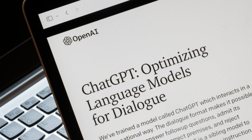 ChatGPT. Ảnh minh họa Shutterstock
