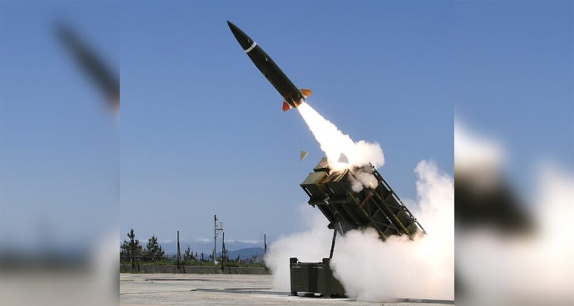 Hệ thống tên lửa đất đối đất chiến thuật KTSSM (Ảnh: Military Leak)