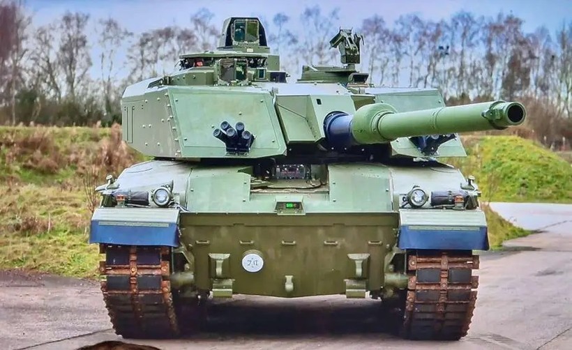 Xe tăng Challenger 3 mới của quân đội Anh được trang bị hệ thống giáp mô-đun cấp độ bảo vệ cao nhất thế giới. Ảnh Army Recognition.