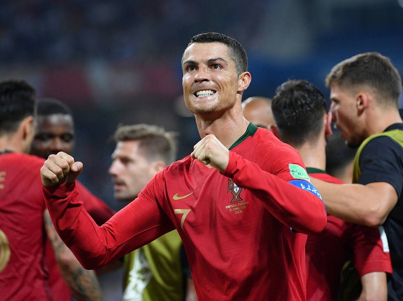 Ronaldo lập kỷ lục ghi bàn tại 4 kỳ World Cup. Ảnh: Independent