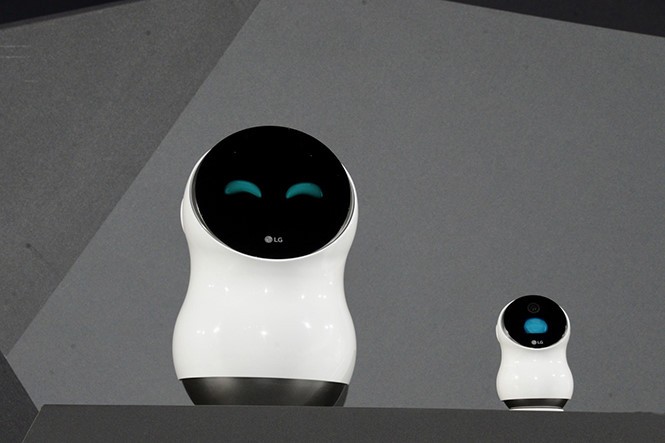 Hub Robot và bản sao của nó có khuôn mặt khá thân thiện