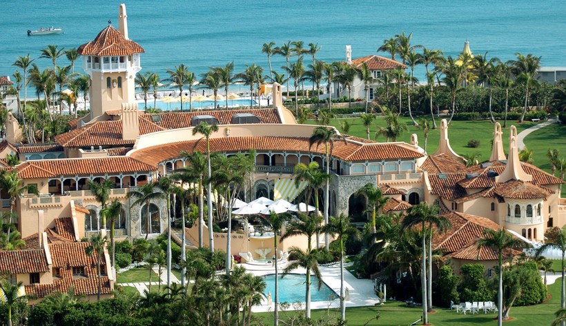 Dinh cơ Mar-a -Lago của Trump tại Palm Beach, Florida 