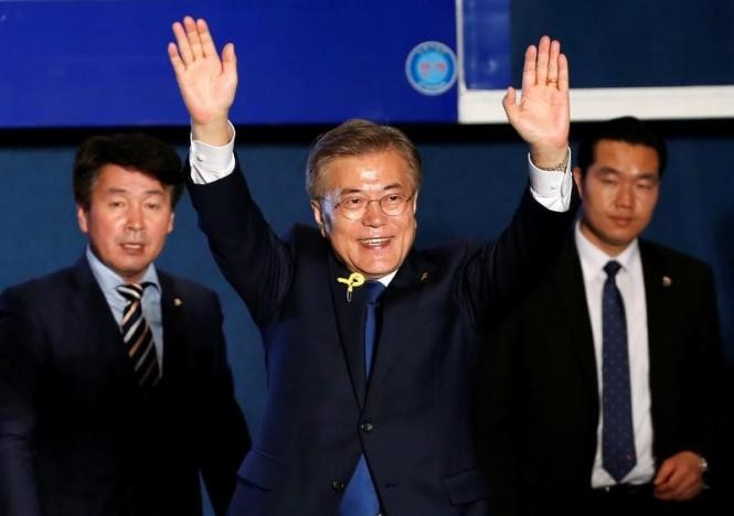 Tân Tổng thống Hàn Quốc Moon Jae - in