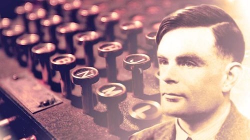 Thiên tài toán học người Anh, ông Alan Turing. Ảnh: Pinterest.