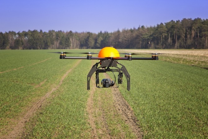 Drone tự trồng cây thay thế con người.