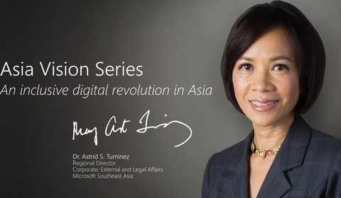 Tiến sĩ Astrid S.Tuminez - Giám đốc khối Pháp chế, Microsoft Đông Nam Á 