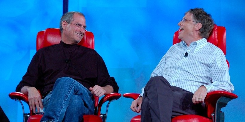 Bill Gates và Steve Jobs