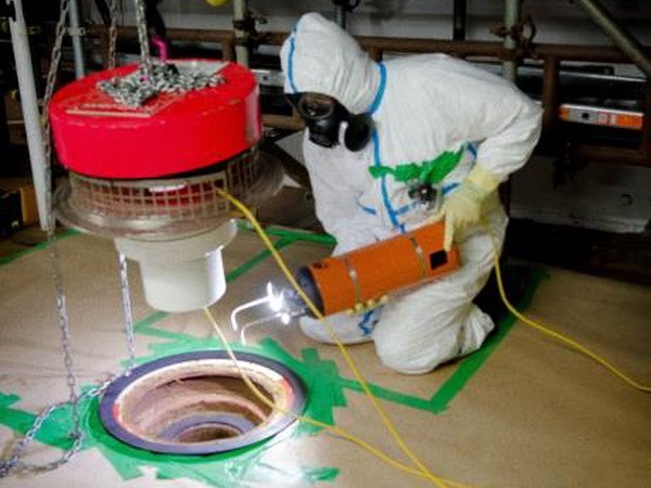 Robot Avexis đang được triển khai để dọn dẹp hầm chứa chất thải hạt nhân Magnox Swarf. (Nguồn: world-nuclear-news.org)