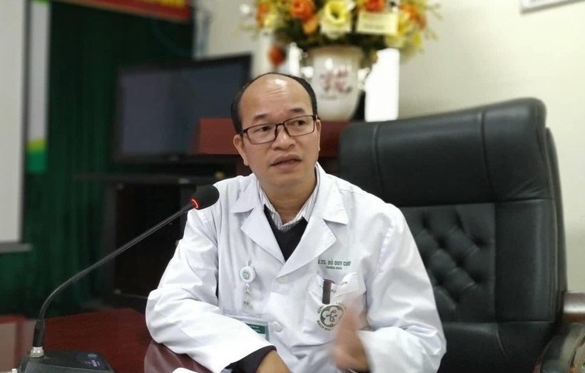 PGS.TS. Đỗ Duy Cường – Giám đốc Trung tâm bệnh nhiệt đới.