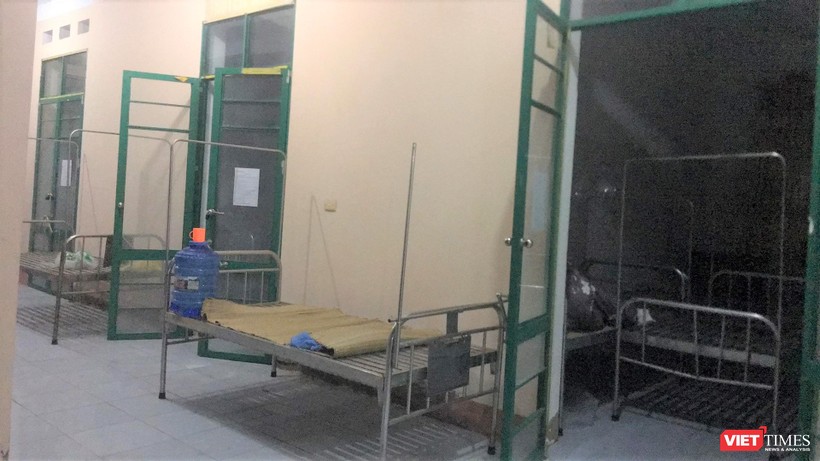 Khu vực cách ly đầu tiên của bệnh nhân 178 ở Bệnh viện huyện Đại Từ