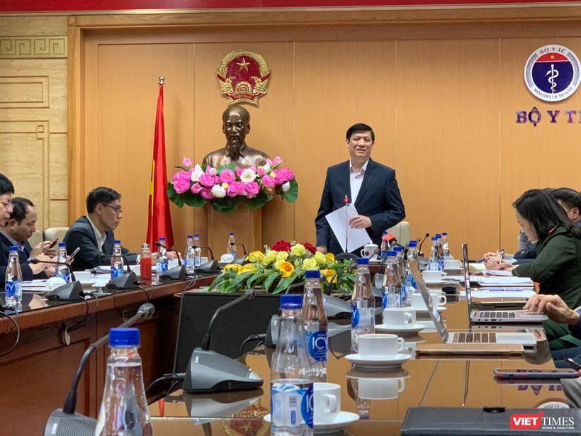 Bộ trưởng Bộ Y tế Nguyễn Thanh Long chủ trì hội nghị về phòng, chống dịch COVID-19 dịp Tết 