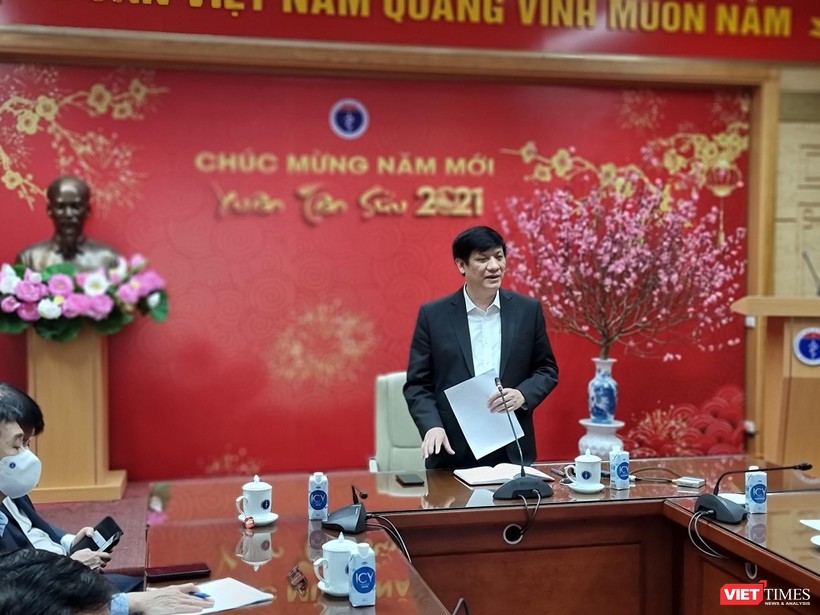Bộ trưởng Bộ Y tế Nguyễn Thanh Long chủ trì hội nghị