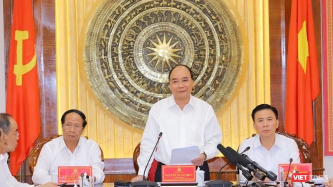  Chủ tịch nước Nguyễn Xuân Phúc làm việc với Ban Thường vụ Tỉnh ủy Thanh Hóa