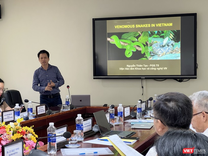 Triển khai dự án “Phản ứng nhanh hỗ trợ giảm thiểu rủi ro do tai nạn rắn độc cắn ở Việt Nam và khu vực” do một nhóm nhà khoa học thực hiện 