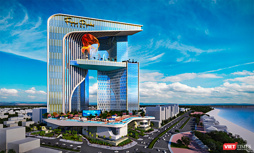 Phối cảnh ý tưởng dự án Trung tâm tài chính quốc tế Đà Nẵng