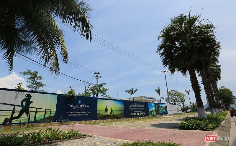 Một góc dự án Khu đô thị quốc tế Đa Phước (trên đường Nguyễn Tất Thánh, Đà Nẵng)