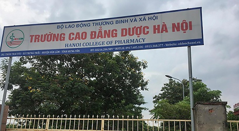 Trường Cao đẳng Dược Hà Nội trụ sở chính tại huyện Văn Lâm, tỉnh Hưng Yên (ảnh SKĐS)