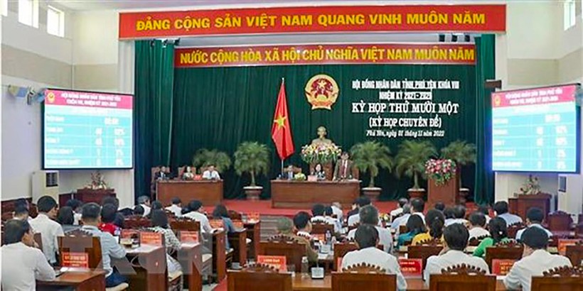 Quang cảnh kỳ họp thứ 11, HĐND tỉnh Phú Yên khóa VIII, nhiệm kỳ 2021-2026 