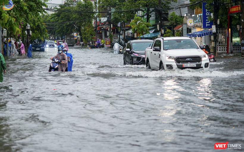 TP Đà Nẵng ngập sau cơn mưa lớn vào cuối tháng 9/2023 vừa qua