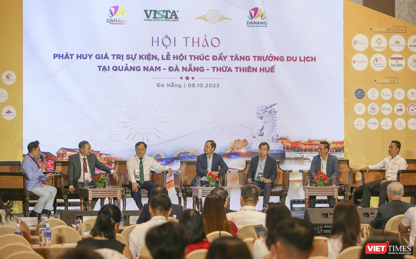 Các chuyên gia, nhà quản lý du lịch Đà Nẵng-Quảng Nam-Thừa Thiên Huế họp bàn cùng phát triển du lịch sự kiện, lễ hội