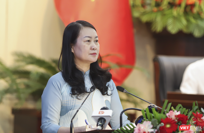 Bà Trần Thị Kim Oanh - Giám đốc Sở Tư pháp TP Đà Nẵng