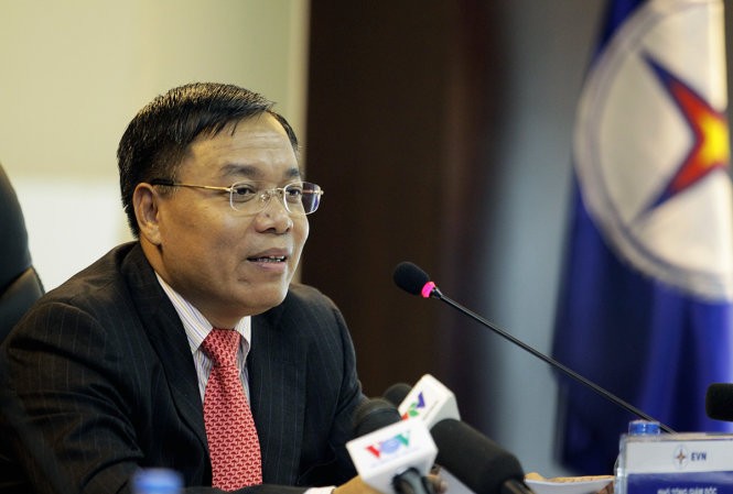 Ông Đinh Quang Tri, Phó tổng giám đốc EVN - Ảnh: Nguyễn Khánh