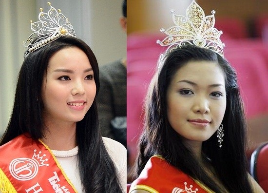 Hoa hậu Việt Nam đều sở hữu gương mặt khá to so với chuẩn.