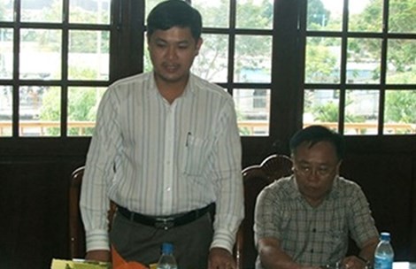 Ông Lê Phước Hoài Bảo vừa giữ chức giám đốc Sở KH&ĐT tỉnh Quảng Nam. Ảnh: CTV
