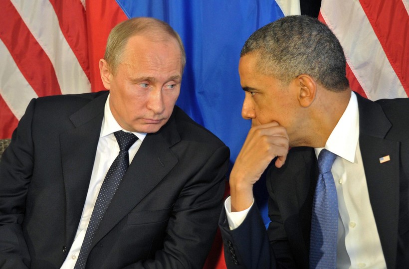 Hai nhà lãnh đạo Putin và Obama