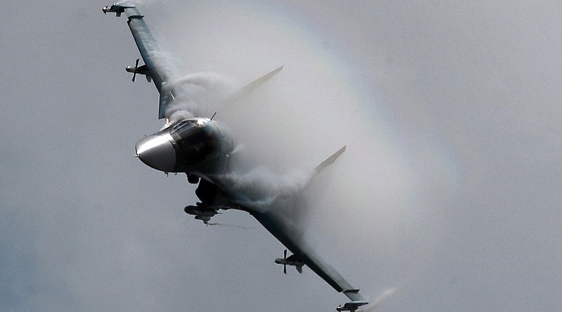 Máy bay cường kích tối tân Su-34 của Nga tham chiến tại Syria