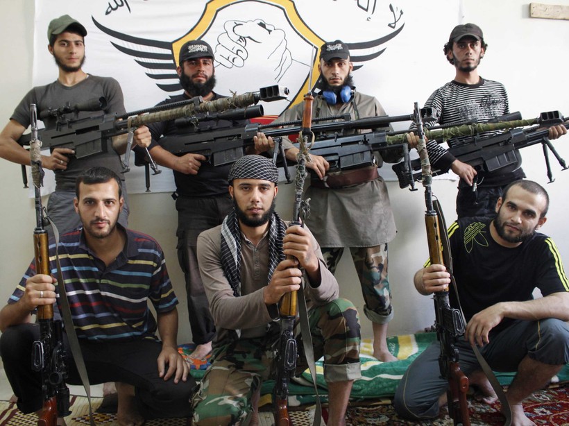 Một nhóm phiến quân tại Syria