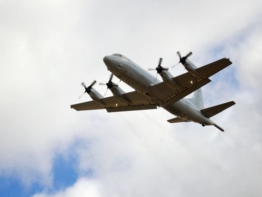 Máy bay tuần tra P-3 Orion của không quân hoàng gia Úc - Ảnh: AFP